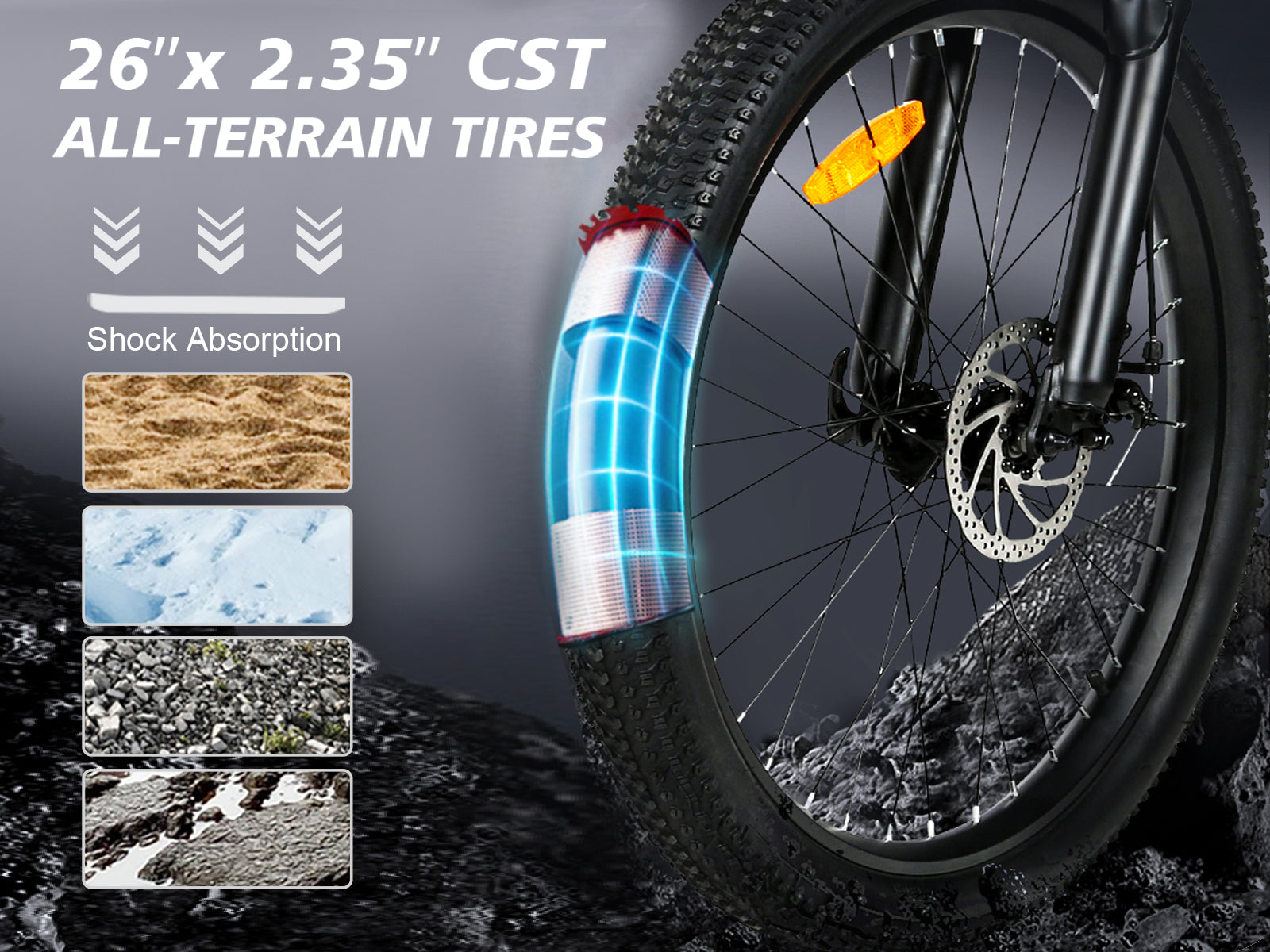 LO26-II-YD Foldable E-Bike