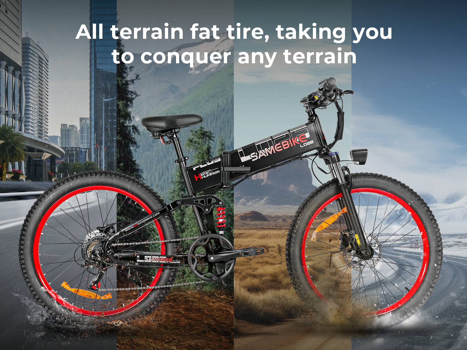 LO26 Plus Foldable E-Bike