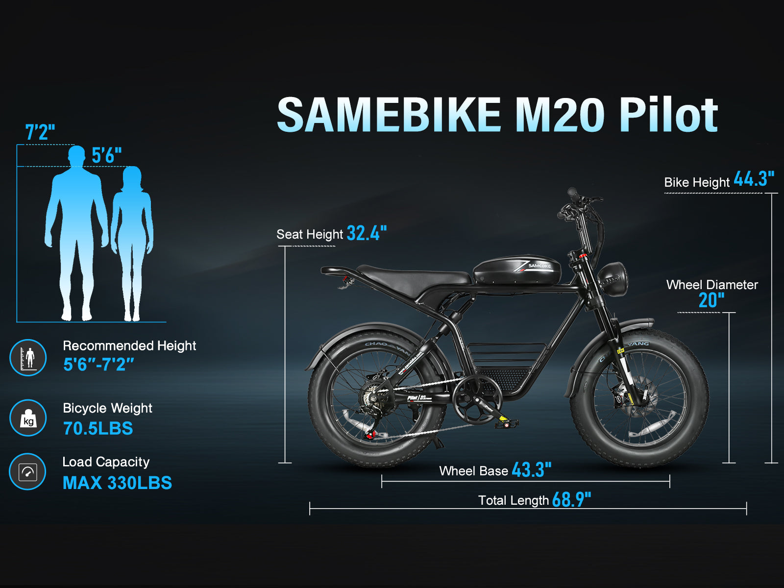 M20 Off Road E-Bike