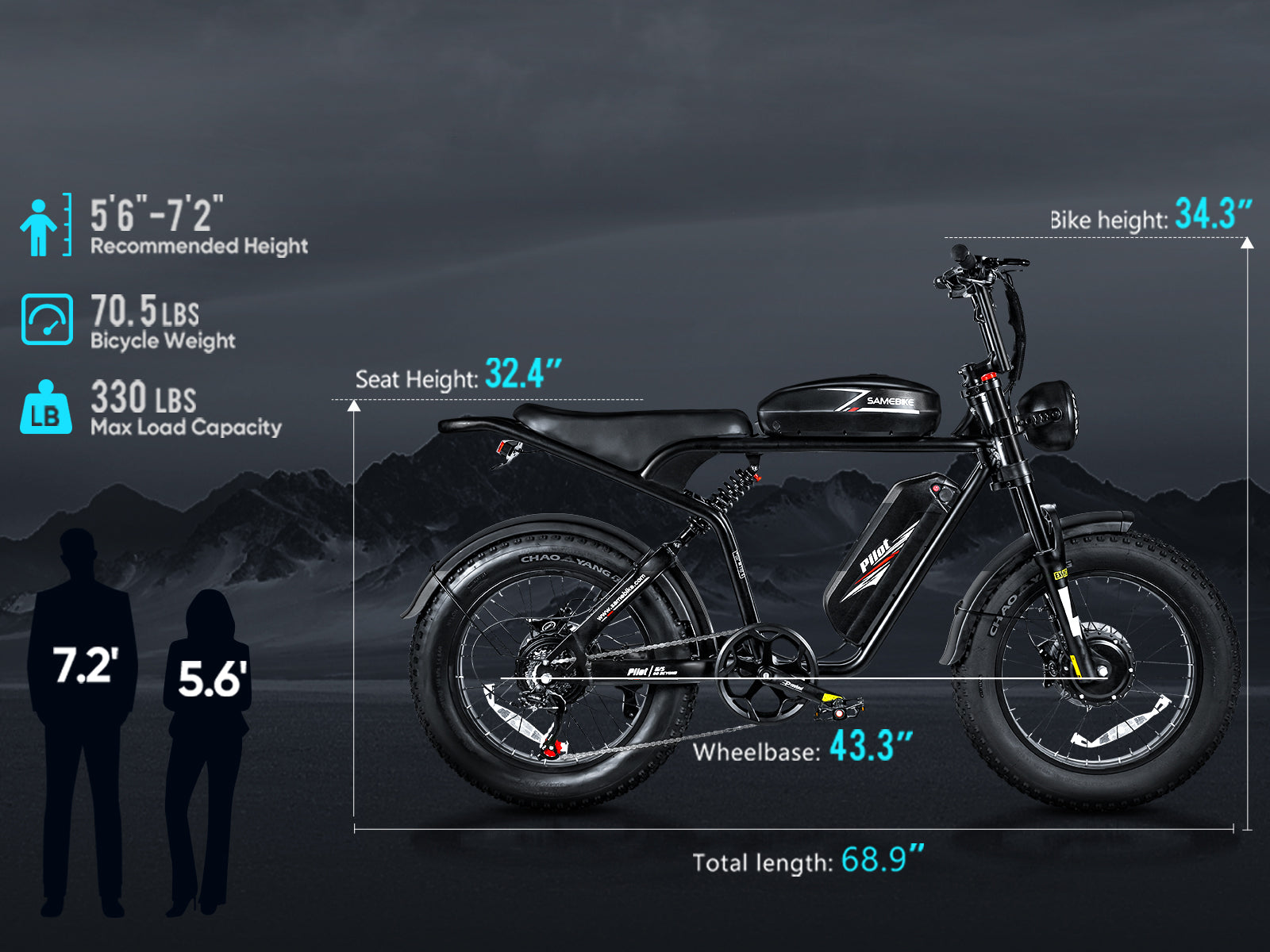 M20-III Off Road E-Bike